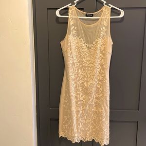 STUNNING Lace Bebe Dress